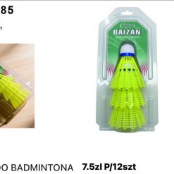 PIŁKA DO BADMINTON.