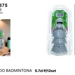 PIŁKA DO BADMINTON.