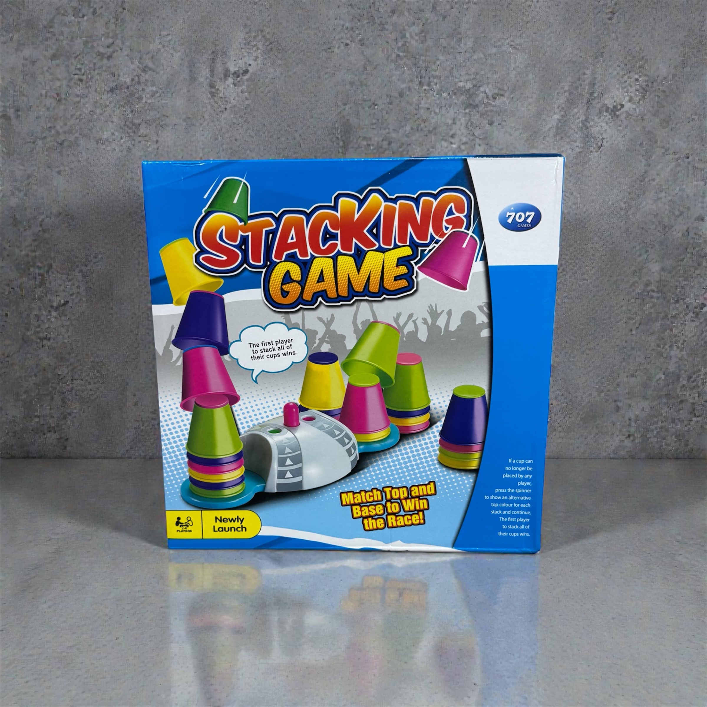 EDUKACYJNA GRA ZRĘCZNOŚCIOWA "STACKING GAME".