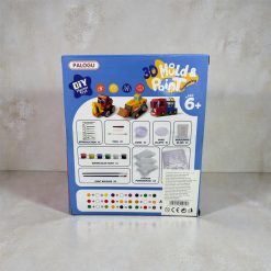 Alternative view of ZESTAW KREATYWNY DIY AUTKA MALOWANE FIGURKI 3D