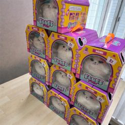 Alternative view of INTERAKTYWNY KOTEK PLUSZOWY KOT MASKOTKA PUDEŁKO REAGUJE NA DOTYK MRUGA