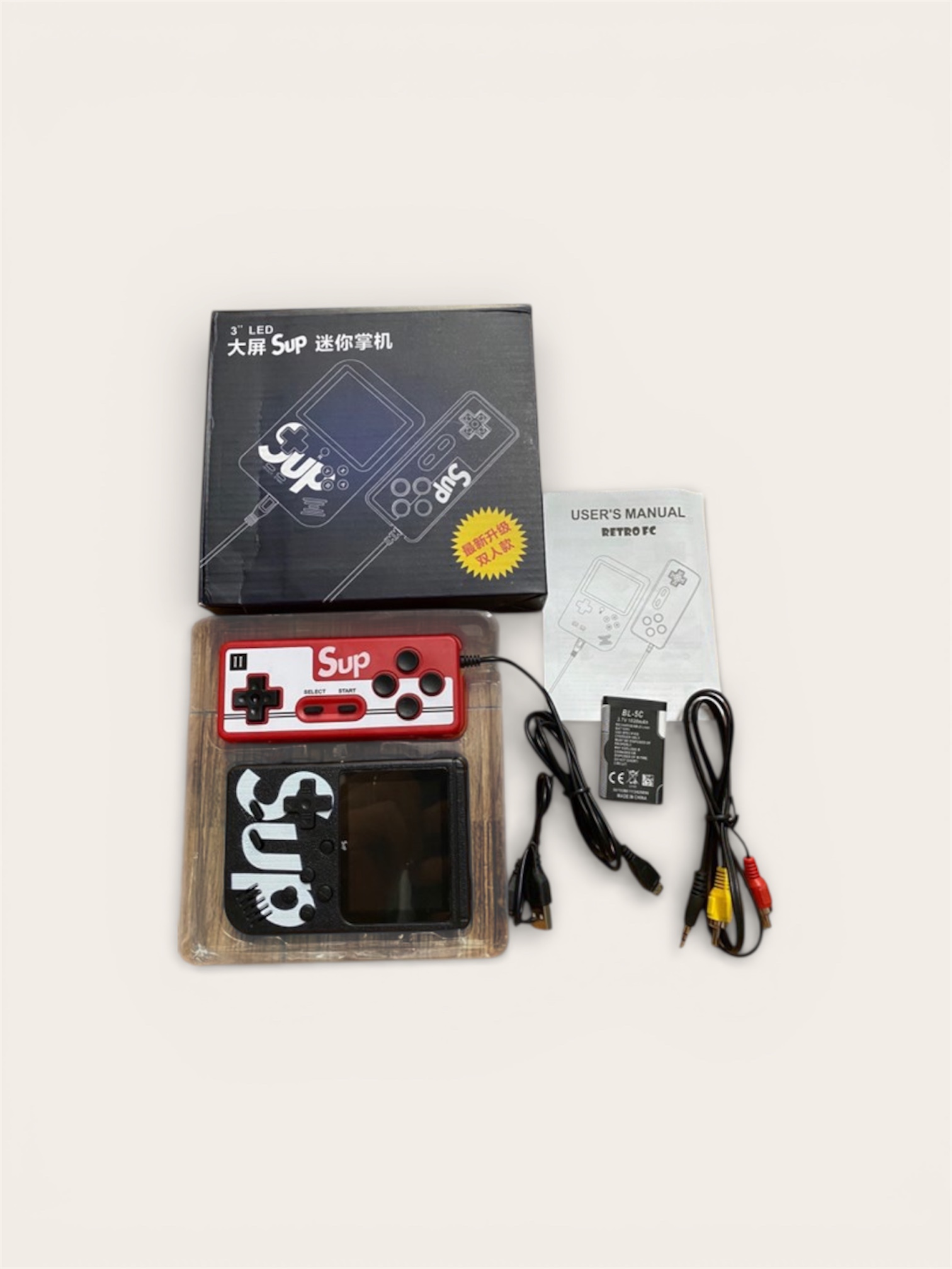 KONSOLA DO GIER SUP 400 in 1 ZAWIERA KONTROLERY DLA 2 GRACZY. - obrazek 3