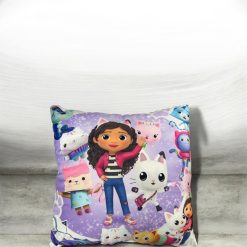 PODUSZKA KOCI DOMEK GABI 40X40CM.