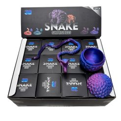 FIGURKA WĄŻ 3D Z JAJKIEM 40CM DLA DZIECI.