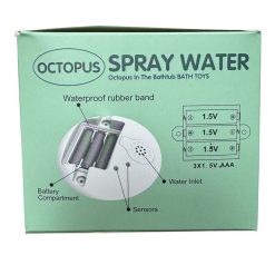 Alternative view of ZABAWKA OŚMIORNICA DO KAPIELI DLA DZIECI Z 4 TRYBAMI STRUMIENIA WODY.