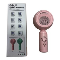 Alternative view of MIKROFON KARAOKE BEZPRZEWODOWY BLUETOOTH Z GŁOŚNIKIEM DLA DZIECI.