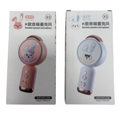 Alternative view of MIKROFON KARAOKE BEZPRZEWODOWY BLUETOOTH Z GŁOŚNIKIEM KRÓLIK DLA DZIECI.