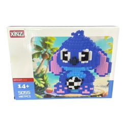 ZESTAW KLOCKI STITCH NIEBIESKI 1467 EL. DLA DZIECI.