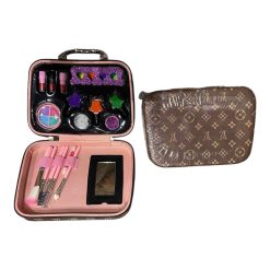 KUFEREK KOSMETYKÓW DO MAKIJAŻU i PAZNOKCI CIENIE MAKIJAŻ DLA DZIEWCZYNKI