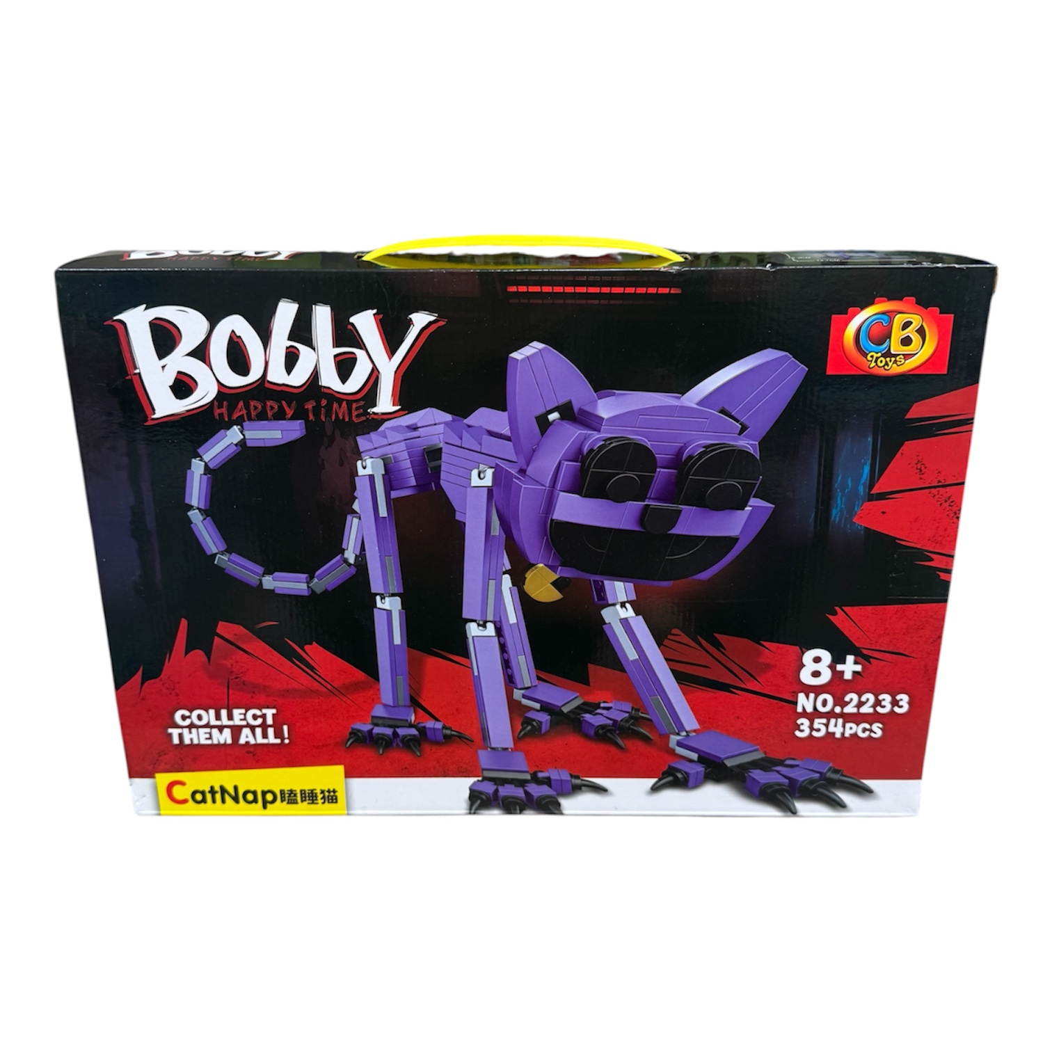 NOWE ZESTAW KLOCKI SMILING CRITTERS CATNAP BOBBY 354 ELEMENTÓW.