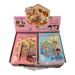 ZESTAW NAKLEJKI i NOTES KPOP DEMON HUNTERS DLA DZIECI.