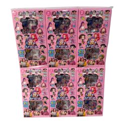 ZESTAW NAKLEJKI CUTE STICKER KPOP DEMON HUNTERS DLA DZIECI.