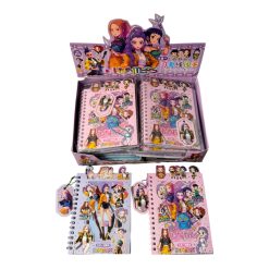 ZESTAW NAKLEJKI CUTE STICKER i NOTES KPOP DEMON HUNTERS DLA DZIECI.