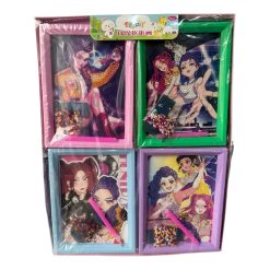 OBRAZ DIAMENTOWY 5D WYKLEJANKA K-POP DEMON HUNTERS DLA DZIECI (13X18CM).