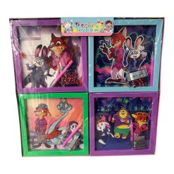 OBRAZ DIAMENTOWY 5D WYKLEJANKA ZOOTOPIA DLA DZIECI 19X19CM.