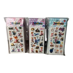 ZESTAW NAKLEJKI STICKERS ZOOTOPIA DLA DZIECKA.