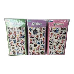 ZESTAW NAKLEJKI STICKERS ZOOTOPIA DLA DZIECKA.