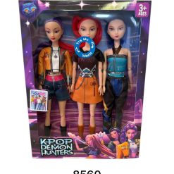ZESTAW LALKA KPOP DEMON HUNTERS MUZYKA.