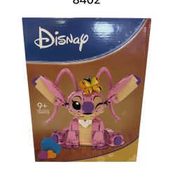 KLOCKI DISNAY STITCH RÓŻOWE 784 ELEMENTÓW.