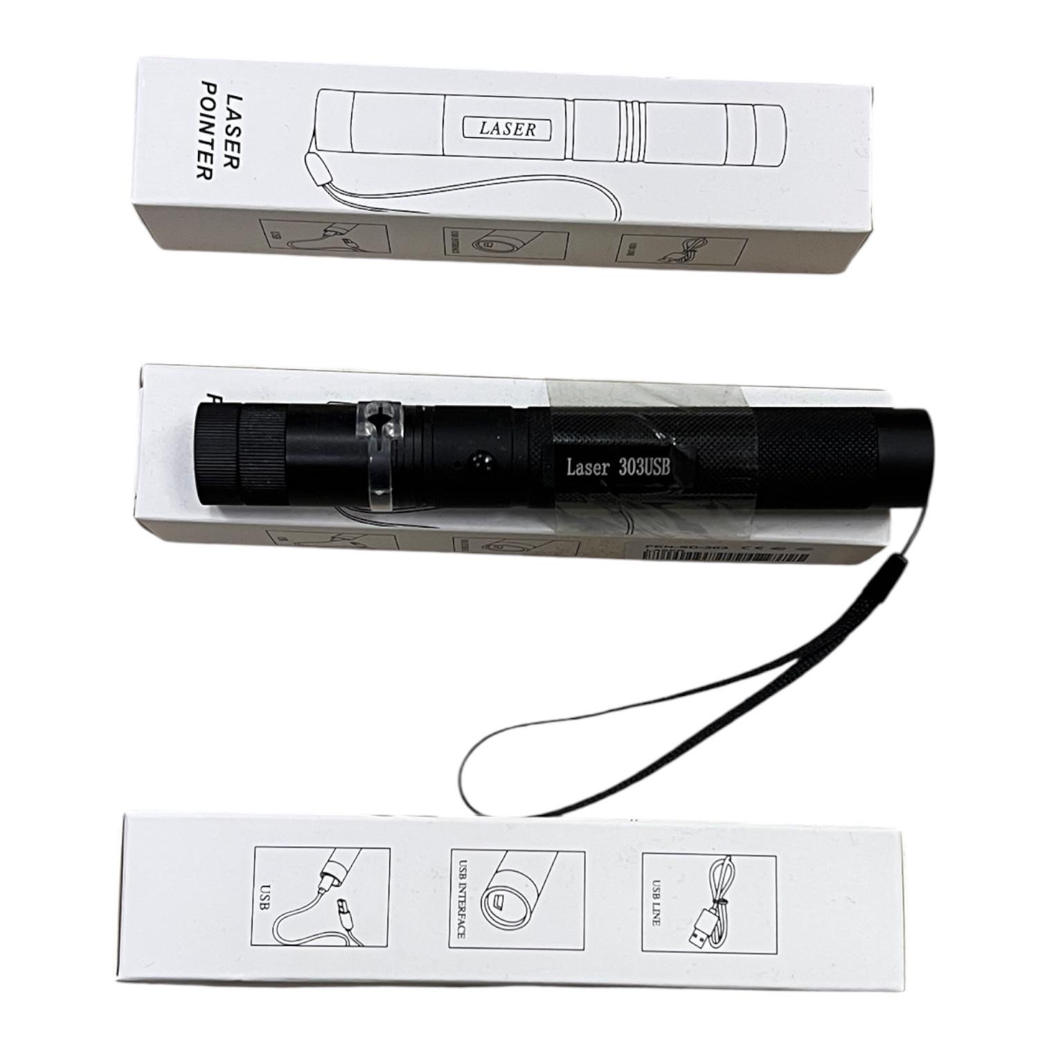 WSKAŹNIK LASEROWY POINTER LASER ZIELONY. - obrazek 2