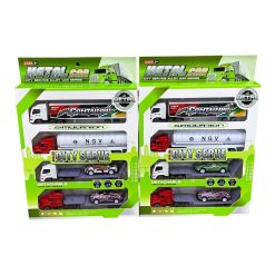 ZESTAW 4 SZTUK AUTO TRAKTOR METAL CIĄGNIK  DLA DZIECI.