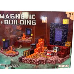 KLOCKI MAGNETYCZNE 133 ELEMENTÓW.