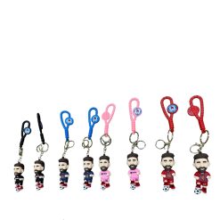 BRELOKI GUMOWE PIŁKARSKIEJ DO KLUCZY.