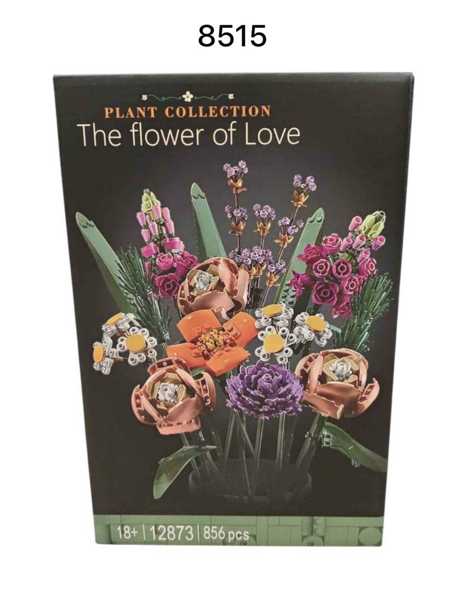 KLOCKI KWIATKI 856PCS.