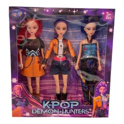 ZESTAW LALKA K-POP DEMON HUNTERS BEZ MUZYKA.