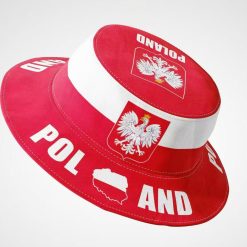 CZAPKA KAPELUSZ POLSKI FLAGA POLAND.
