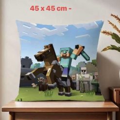 PODUSZKA MINECRAFT DLA DZIECKA 45X45CM.