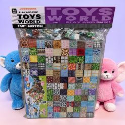 KLOCKI MAGNETYCZNE MY WORLD 120 ELEMENTÓW.