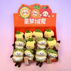 MASKOTKA PLUSZOWA WARZYWA ZAPACH DLA DZIECI 20CM.