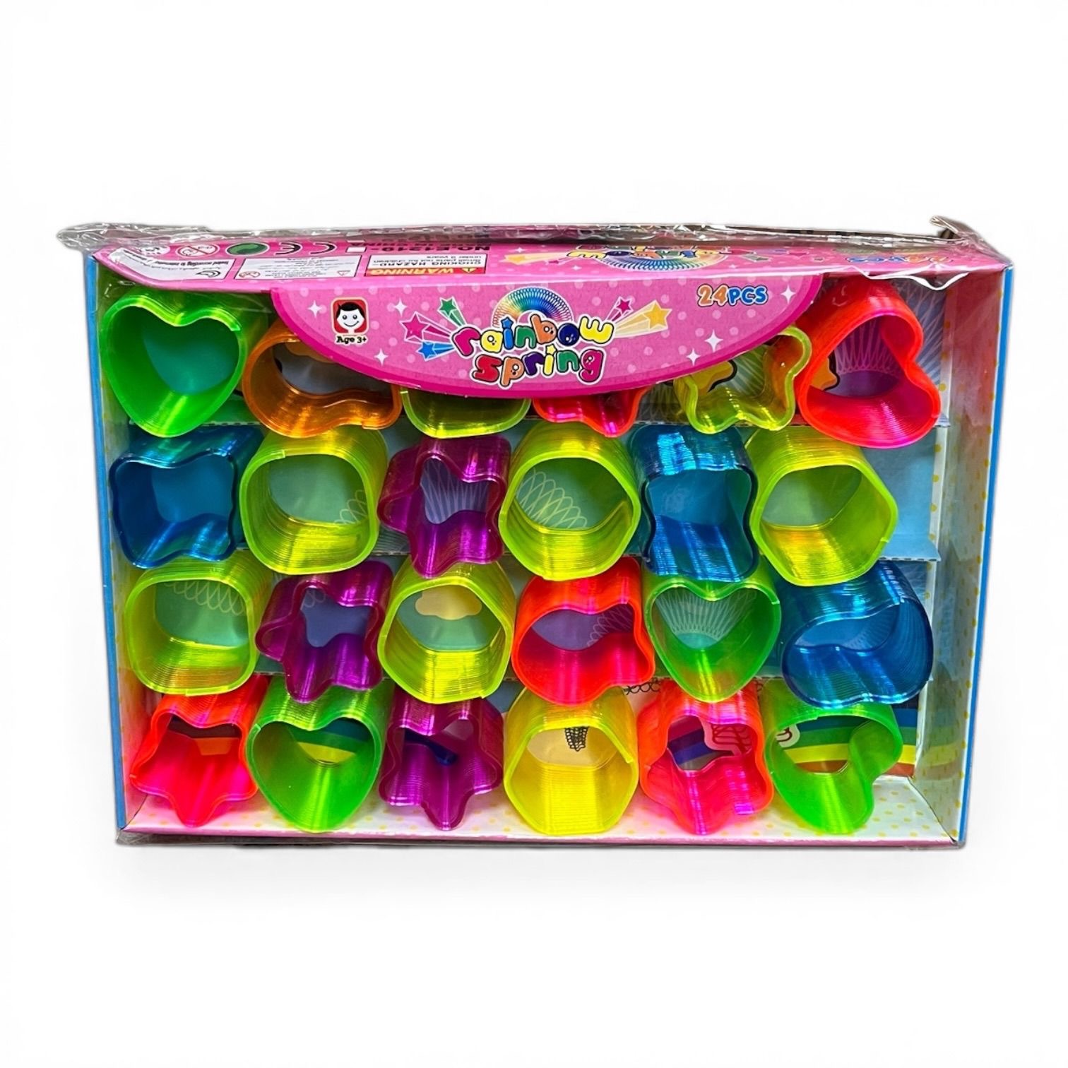 SPRĘŻYNKA MINI KOLOROWA MAGICZNA GRA DLA DZIECI.