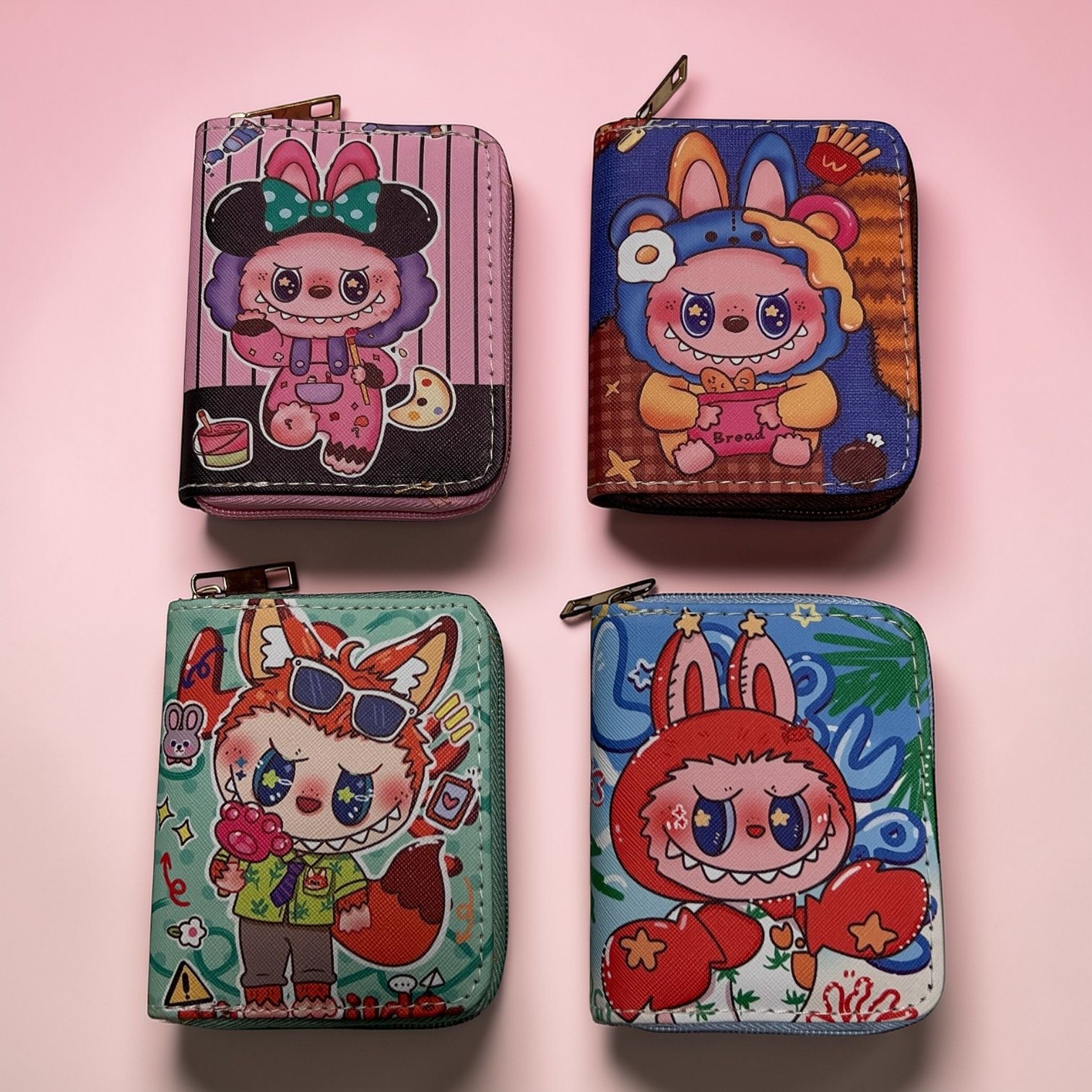 PORTFELE LABUBU CUTE DLA DZIECI.