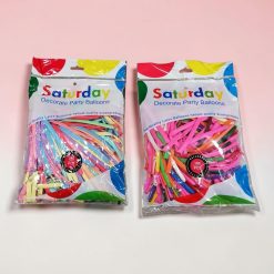 ZESTAW BALONY KOLOROWE MIX DLA DZIECI 100PCS.