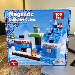 KLOCKI MAGNETYCZNE KONSTRUKCYJNE ZETAW 100 PCS.