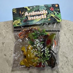 ZESTAW FIGURKI ZWIERZĄT GUMOWE DLA DZIECI.