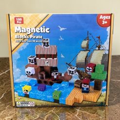 KLOCKI MAGNETYCZNE KONSTRUKCYJNE ZETAW 100 PCS.