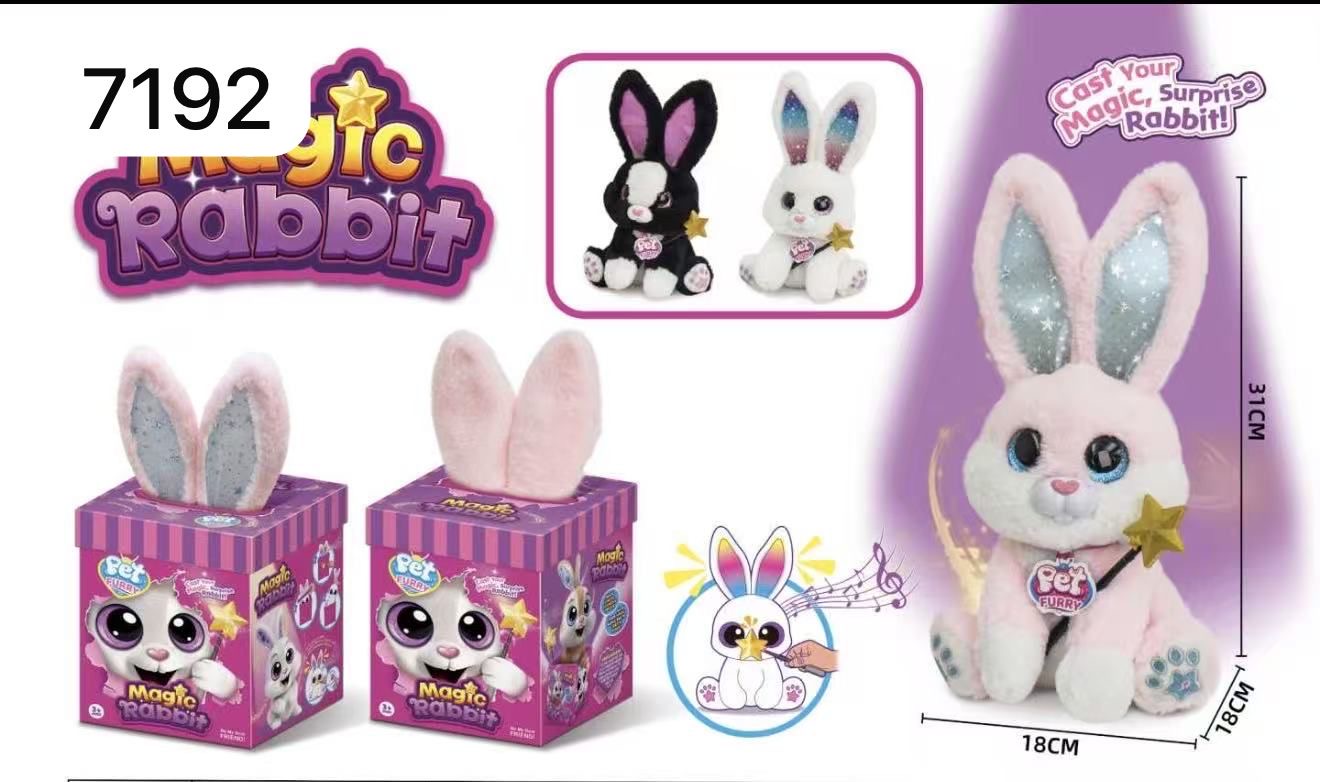 KRÓLIK INTERAKTYWNY MAGICZNY ELEKTRONICZNY.