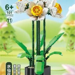 KLOCKI KONSTRUKCYJNE KWIATY BUKIET KWIATÓW.