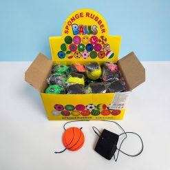 PIŁKA NA GUMCE Z OPASKA ANTYSTRESOWA DLA DZIECI.