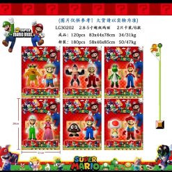 ZESTAW FIGURKI SUPPER MARIO 2 SZTUK.