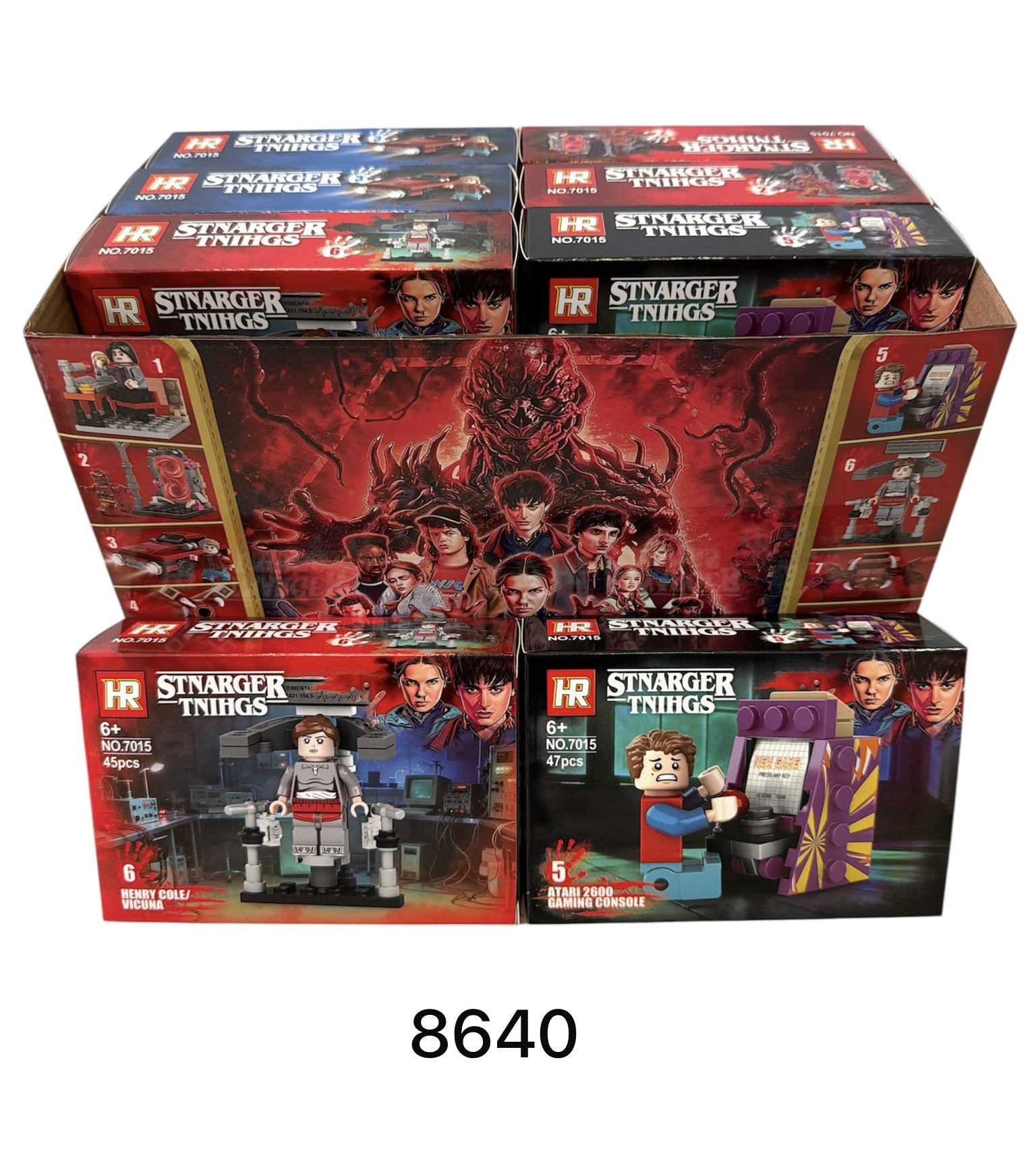 KLOCKI KONSTRUKCYJNE STRANGER THINGS 45PCS.