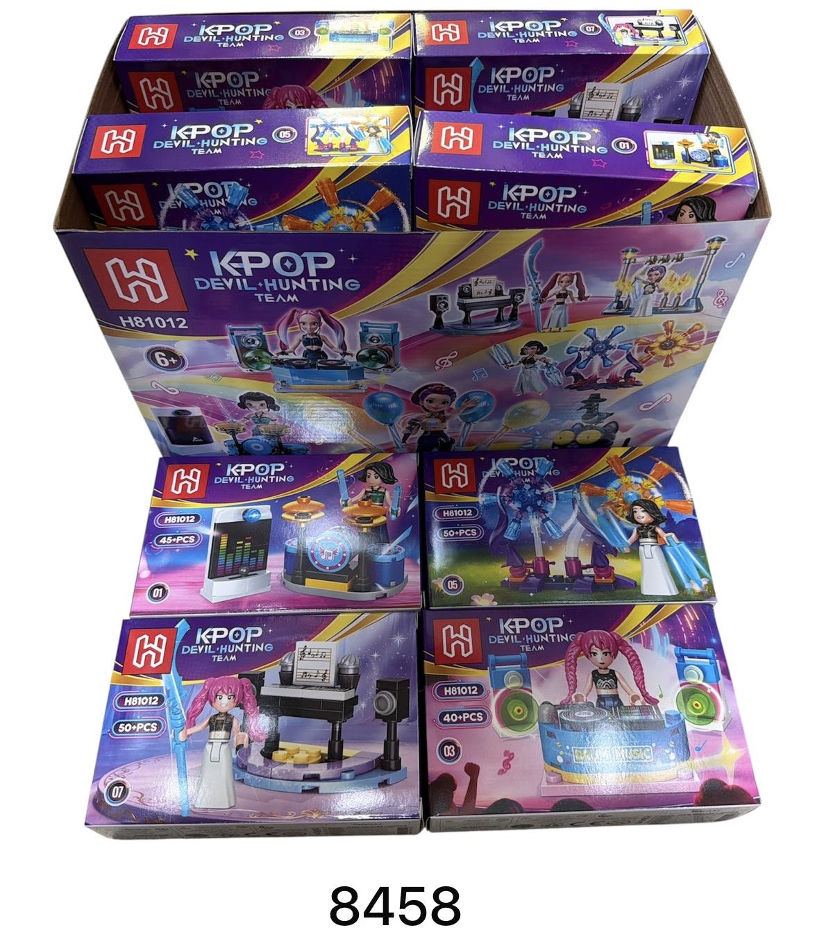 KLOCKI KONSTRUKCYJNE K-POP DEMON HUNTERS.