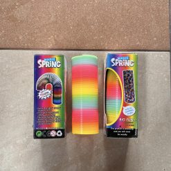 SPRĘŻYNKA KOLOROWA 15CM MAGICZNA GRA DLA DZIECI.