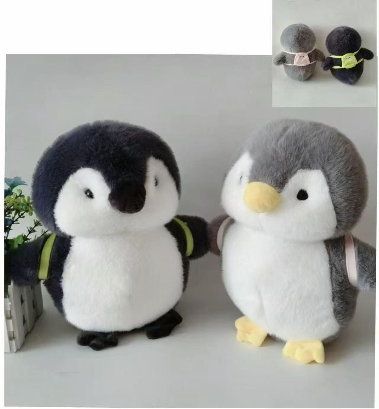 MASKOTKA PLUSZAK PINGWINY 25CM.