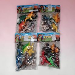 ZESTAW FIGURKI ZWIERZĄT GUMOWE DLA DZIECI.