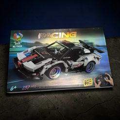 KLOCKI KONSTRUKCYJNE SPORTOWY AUTO ZDALNIE STEROWANY PILOTEM.