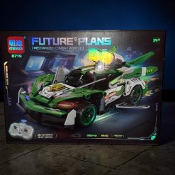 KLOCKI KONSTRUKCYJNE SPORTOWY AUTO ZDALNIE STEROWANY PILOTEM.